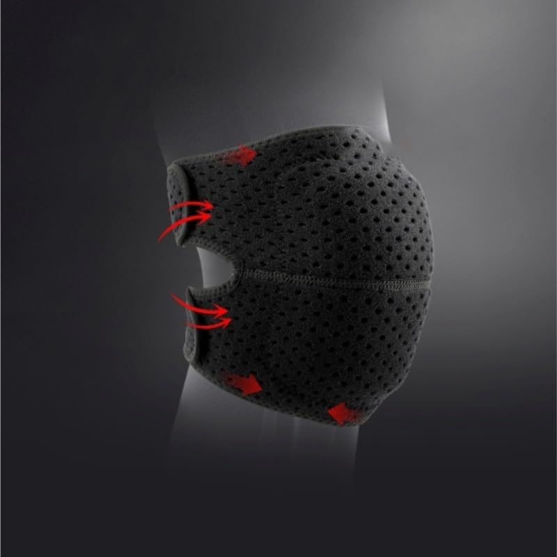 Exercise, protection Sports Knee Pads Running Pressure Breathable Cycling Thick Cushioning Pads To Protect Knees for Fitness, cycling, running, playing football(D,Medium)