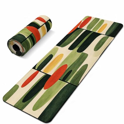Green Abstract Trivet & Table Runner, 40