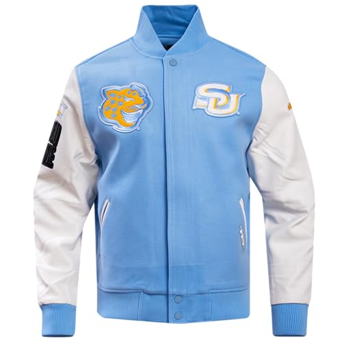 Pro Standard Mens Ncaa Southern University College Classic Chenille Varsity Jacket