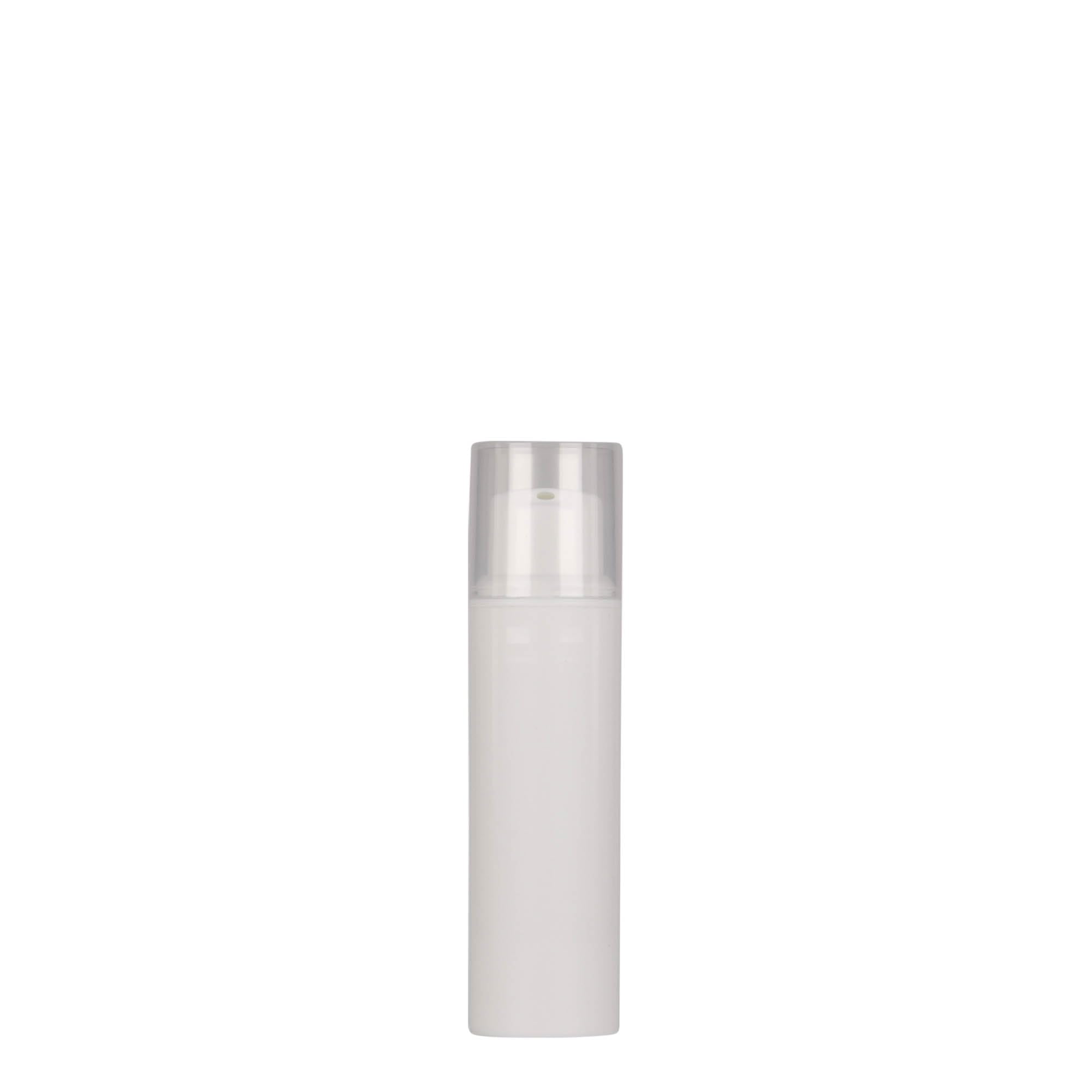 Airless dozownik Nano 10 ml zestaw PP biały 50 sztuk