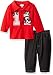 BON BEBE Baby Boys' 2 Piece Longsleeve Collared Shirt with Denim Pant