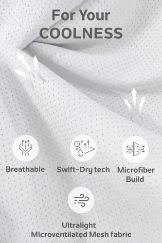 Image of Van Heusen Men's Briefs | Air Series| Light as air |Ultralight for superior comfort| Mesh Fabric | Breathable Active Trunks - Moisture-Wicking| Sweat Absorbant | Stretch Cotton Blend| Underwear for Active Wear | Style 40007|Available in Pack of 1 & 2