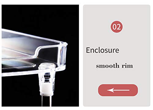 Whillar Bathroom Organizer Countertop Acrylic Vanity Bathroom Sink Counter Dresser Top Corner Cosmetic Skincare Makeup Lotion Perfume Organizer And Storage Tray Shelf 3-Tier For Bathroom Kitchen #TOP6