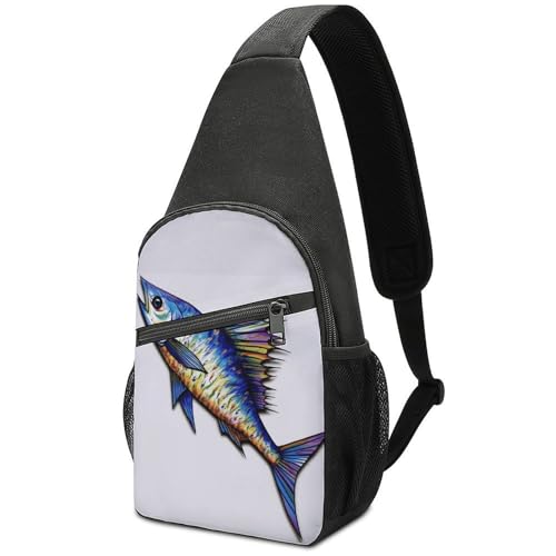 Bolso cruzado casual para viaje y senderismo unisex miniatura 1