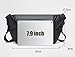 Messenger Bag for Men, Small Crossbody Bag Sling Bag for Women or Men, Casual Shoulder Bag for College Travel Work Daily (Black)
