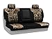 Coverking Rear 60/40 Split Bench Custom Fit Seat Cover for Select Mazda CX-7 Models - Neosupreme Camo Real Tree (Max-5 with Black Sides)