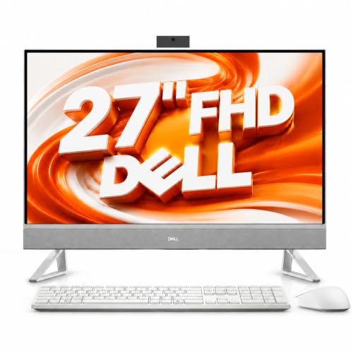 Image of Dell 27 All in One Desktop Computer, 27 inch FHD IPS Display, for Home Office