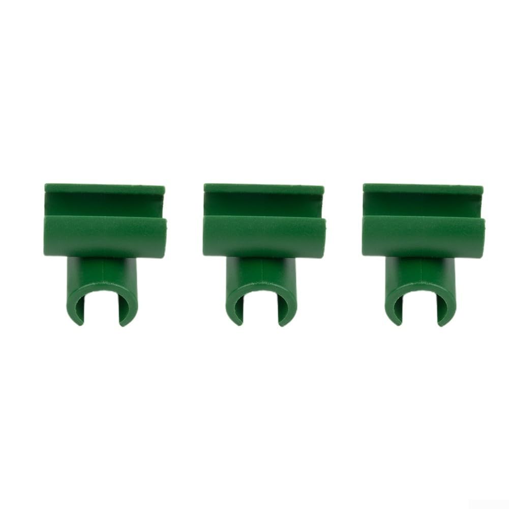 Confezione da 50 connettori di supporto per piante da 8 mm, clip in plastica PP per pomodori Cas serre, rampicanti e reti per frutta, ideali per giardini e sistemi a traliccio