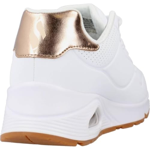 Image of Skechers Girl Uno Gen1 Shimmer Away Lace Up Shoe