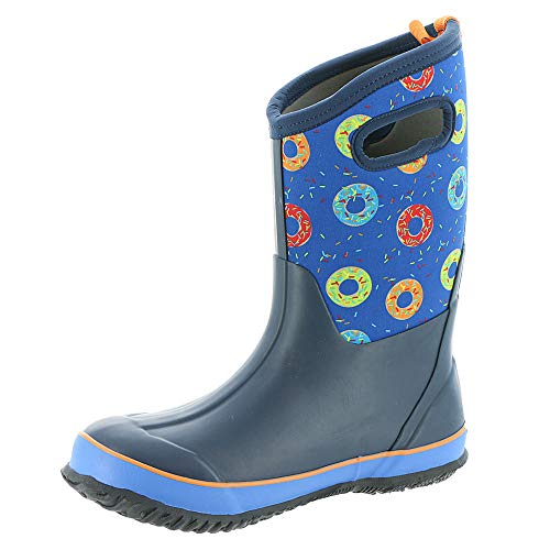 Image of BOGS unisex-child Classic High Waterproof Insulated Rubber Neoprene Rain BootSnow Boot