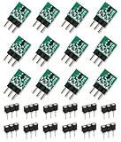 J201 JFET FET Transistor, 12 pcs incl. sockets