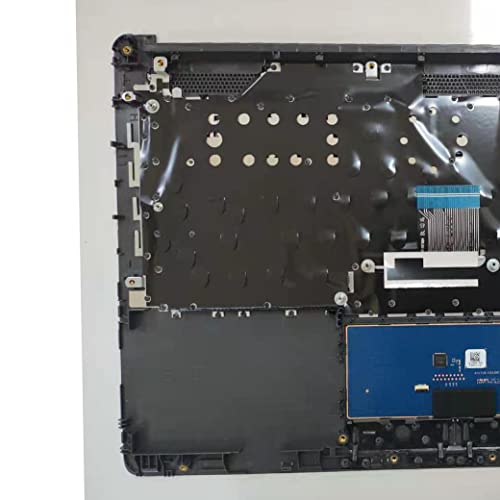 Substituição para HP Probook 240 G7 245 G7 Capa superior para laptop Apoio de palmeiras Teclado Touc