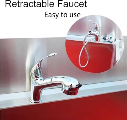 Stainless Steel Dog Grooming Bath Tub - Large Pet Wash Station with Telescoping Faucet (31in) - Perfect for Professional Grooming & Home Use, Durable & Easy to Clean