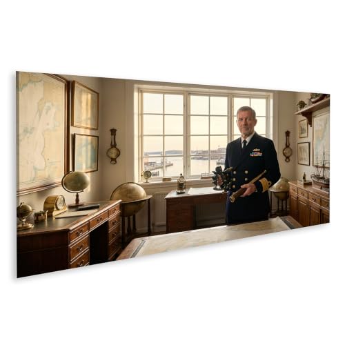 Image sur toile panorama officier marine décoration de bureau chic
