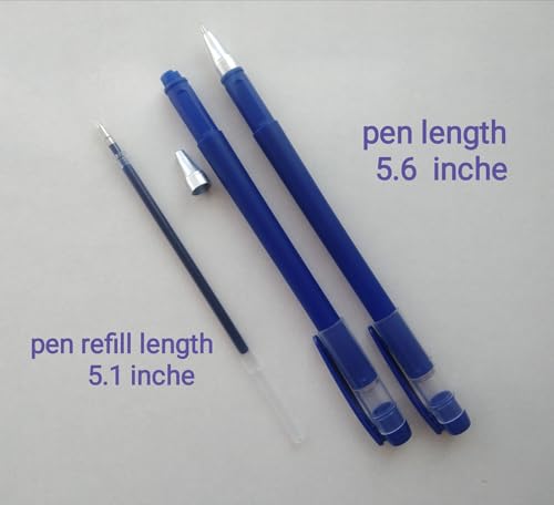 20 Bolígrafos de Gel Azul 0.5mm Pack miniatura 4
