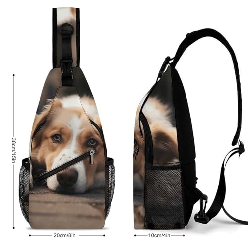 Bolso bandolera casual para senderismo y viaje miniatura 3