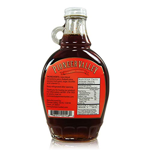 Strawberry Rhubarb Pancake Syrupo
