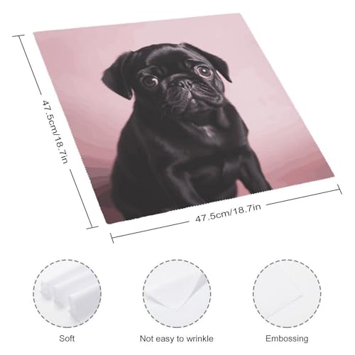 Servilletas de Tela Decorativas cuadradas 18.7" x 18.7" miniatura 2