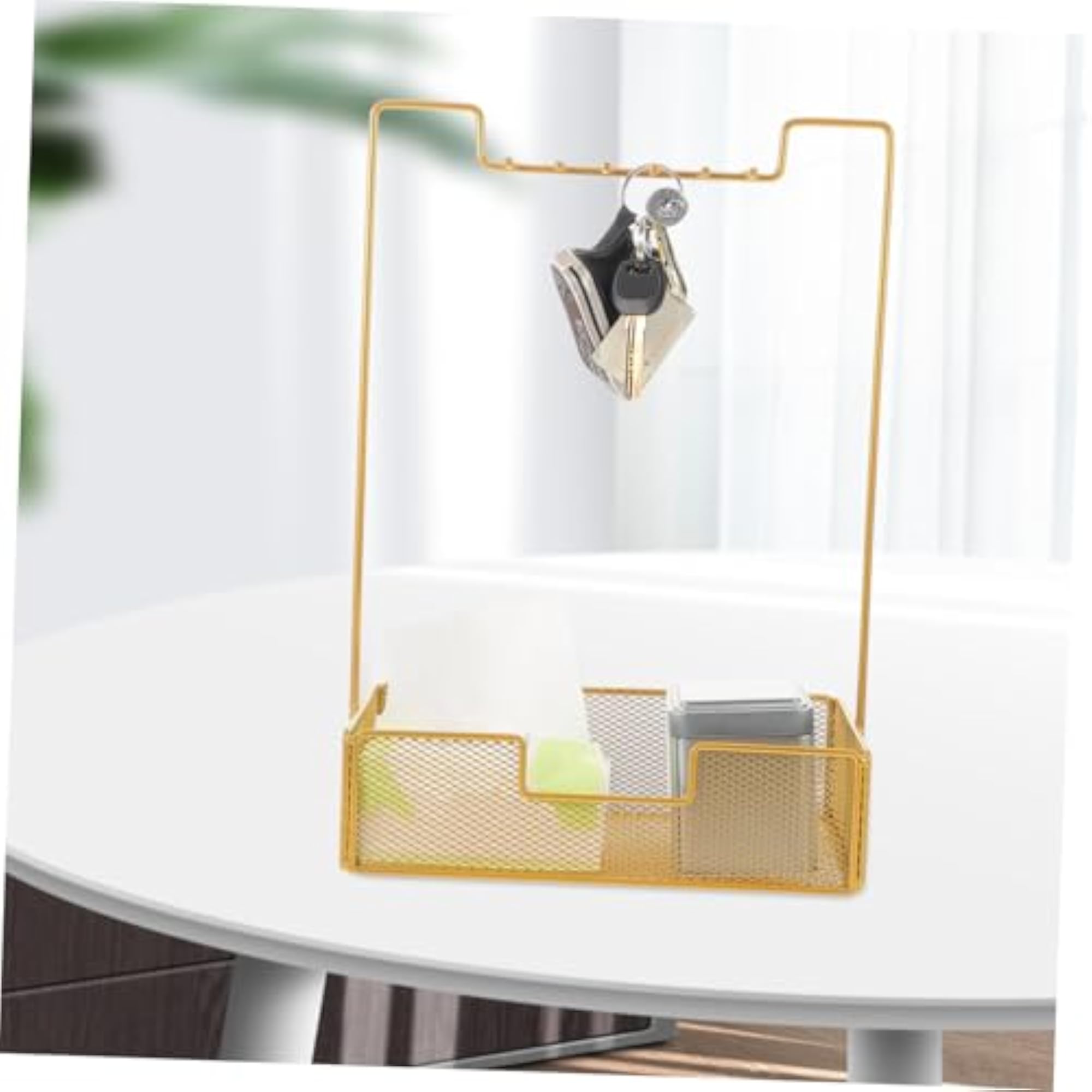Elegant Entryway Organizer Jewelry Rack with Key Tray
