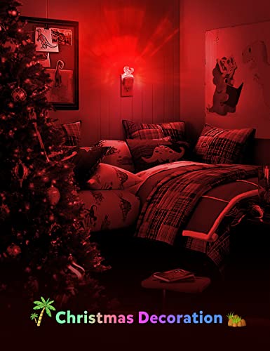 Image of DORESshop Dinosaur Night Light for Kids [2 Pack], 8 Color Changing Plug in Night Lights for Baby with Dusk to Dawn Sensor, Nightlight for Bathroom Decor, Children Room, Dinosaur Toys Gifts