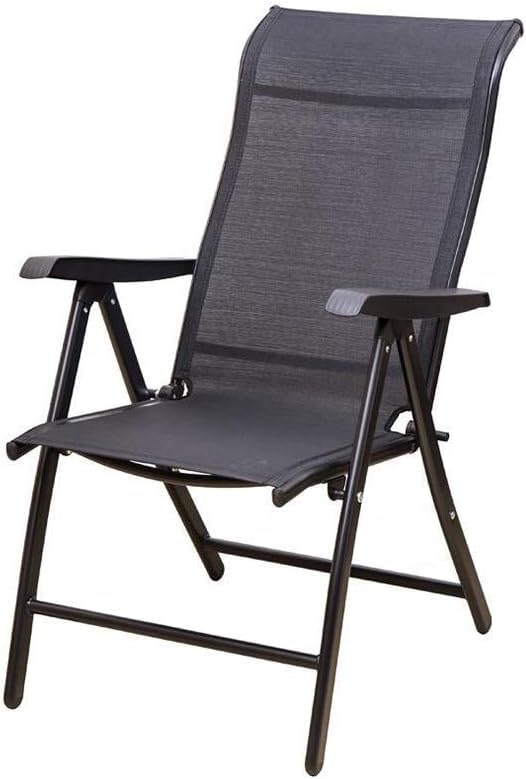 Mokshith Fold Chair Textilene Outdoor Ergonomic Office Lazy Nap Lunch
