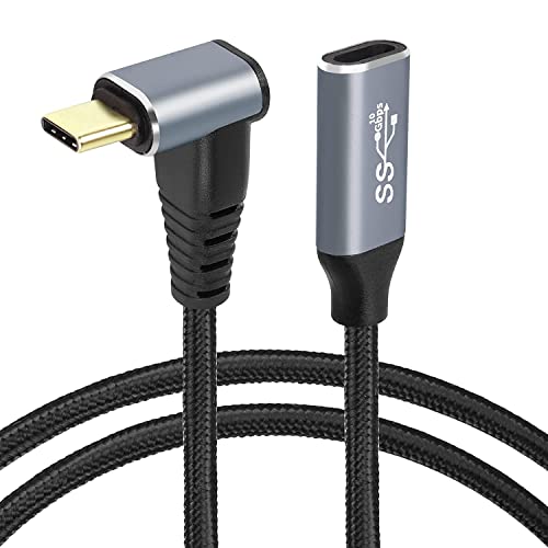 GELRHONR USB C Extension Cable 100W Type-C Fast Charge Male to Female Extender