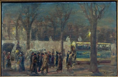 Impression d'art Max Liebermann pour décorer un salon contemporain