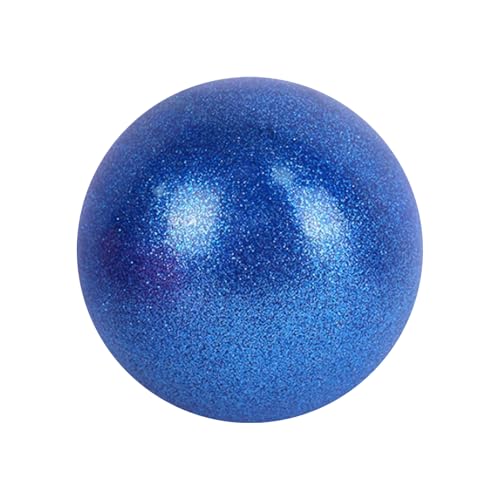 Pelota de ejercicio – Gimnasia rítmica de 15 cm, pelota central de entrenamiento de baile, equipo de fitness de fuerza de equilibrio, accesorio de purpurina para entrenamiento de pilates, uso de