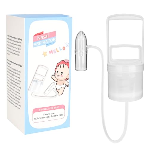 YYTECH Nasensauger Baby Tragbarer Handsauger Nasensauger Booger mit Nicht Invasiver Safe Hygienisches Design, Säuglingsverstopfung Unterdruck-Prinzip