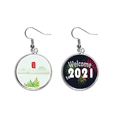 Pendientes de insectos emocionados 2021 en plata hipoalergénica talla M