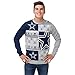 Dallas Cowboys NFL Mens Busy Block Snowfall Sweater - L