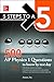 5 Steps to a 5 500 AP Physics 1 Questions to Know by Test Day (Mcgraw Hill's 500 Questions to Know by Test Day)