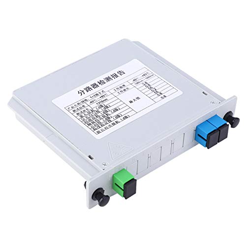 Divisor de fibra 1X2, confiável de baixa perda durável estável divisor óptico de lâmina rápida, para