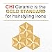 CHI Original Ceramic Flat Iron, Straightener For A Smooth Finish, Ceramic Floating Plates, Quick Heat Up, Analog On/Off Switch, 1