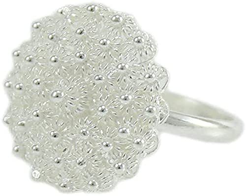 Alliance sarde femme argent filigrane d'exception haut de gamme
