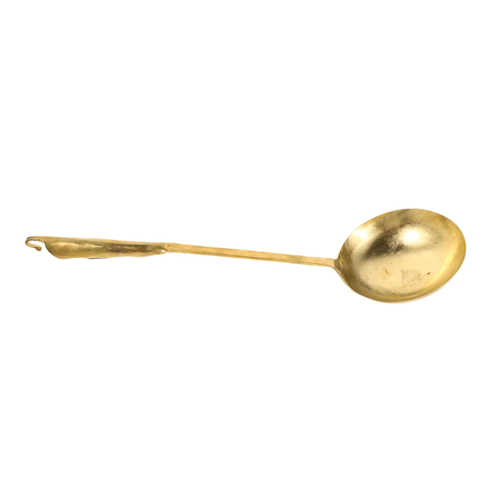 Cuillère à Soupe Asiatique en Laiton pour Dessin au Sucre
