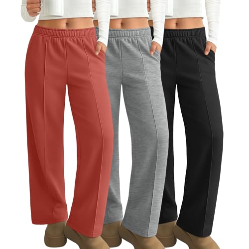 Pantalon de survêtement léger femme parfait pour le yoga et la détente à la maison