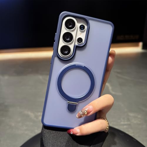 Coque Samsung S26 Plus avec anneau bleu idéal pour regarder vos vidéos en voyage