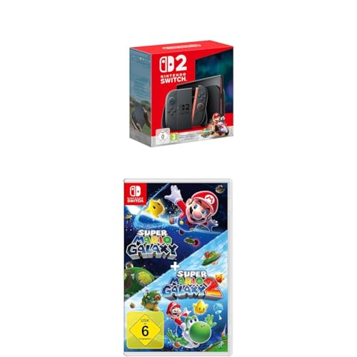 Nintendo Switch 2 + Mario Kart World & Super Mario Galaxy + Super Mario Galaxy 2