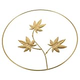 Ornement en métal pour mur - l'art mural en feuilles d'érable en métal a une finition et des détails exquis, ajoutant une touche naturelle à l'ensemble décorations, art mural en érable en fer