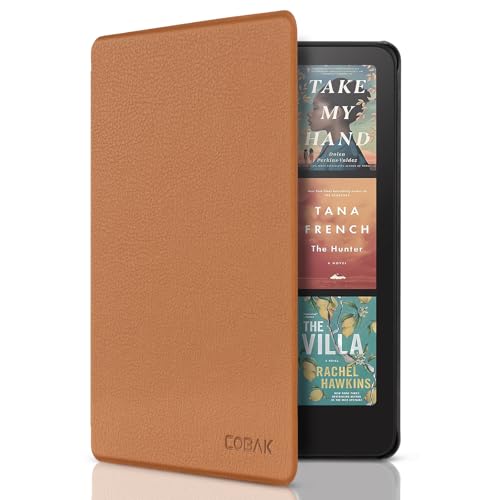 Image of CoBak Case for 7 inch E-Readers - All New PU Leather Cover with Auto Sleep Wake Feature for E-Readers 2024 Released