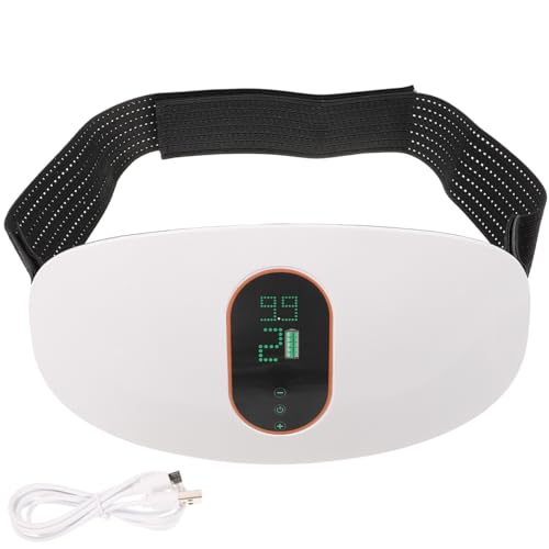 OATIPHO Ceinture de massage abdominale portable - Appareil de massage électrique avec vibration - Favorise et tonifie le corps - Pour les déplacements