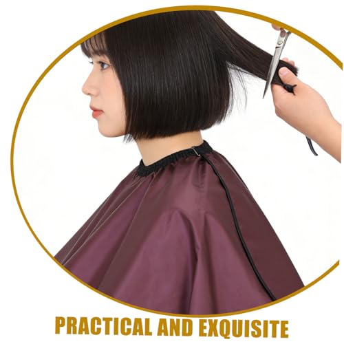 Set de 3 Capas impermeables para cortar cabello con cepillos miniatura 4
