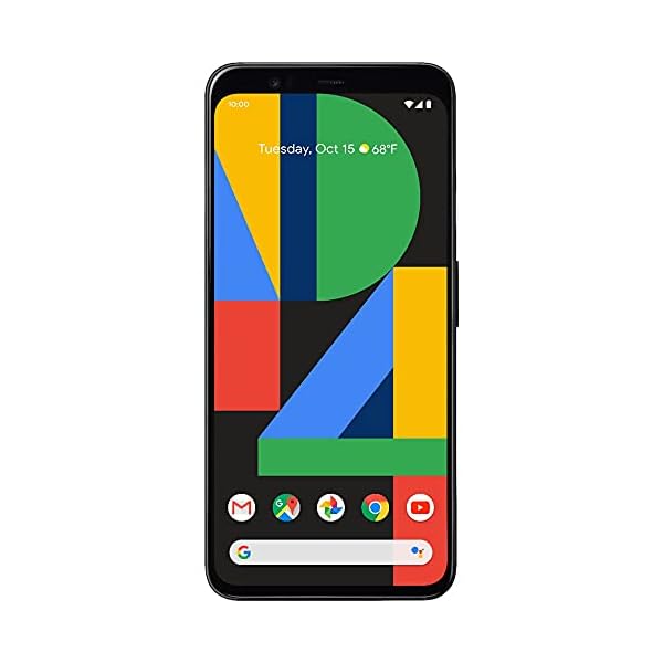 Google-Pixel-4-128GB-6GB-57-IP68-Water-Resistant-Snapdragon-855-GSMCDMA-Factory-Unlocked-ATTT-MobileVerizonStraight-Talk-wFast-Qi-Wireless-Pad-Just-Black Google Pixel 4 (128GB, 6GB) 5.7", IP68 Water Resistant, Snapdragon 855, GSM/CDMA Factory Unlocked (AT&T/T-Mobile/Verizon/Straight Talk) w/Fast Qi Wireless Pad (Just Black)