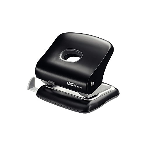 RAPID 23639401 - Taladro 2 agujeros FASION plástico modelo FC30 color negro