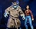 NECA - Gargoyles Ultimate Detective Broadway Silver Falcon (with Closed Wings) Action Figure