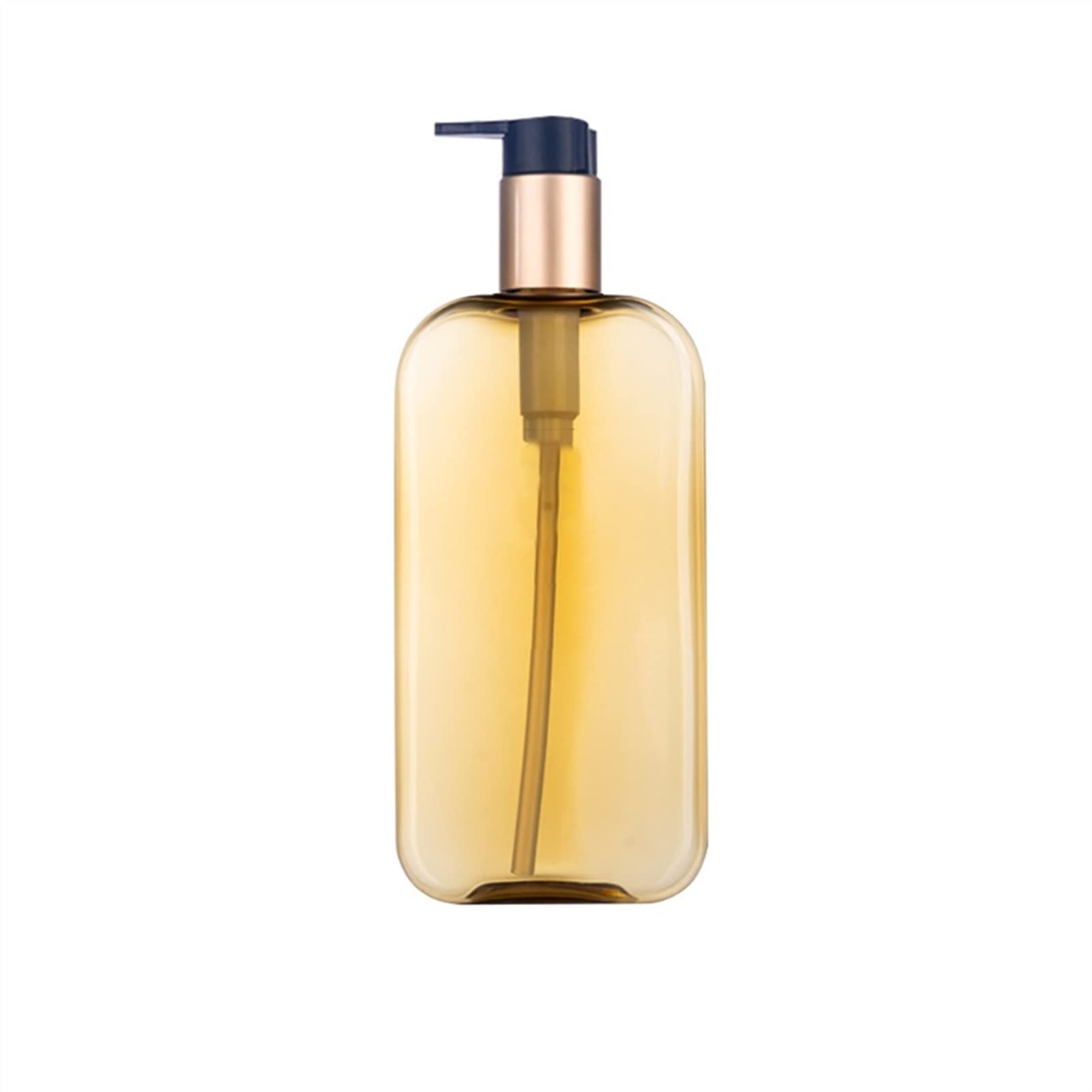 Kitchen Soap Dispenser Square Shape Soap Refillable Bottles Hand Press Travel Portable Dispenser Oil Shower Gel Lotion Storage Bottle Handsoaps Dispenser(6-350ml)
