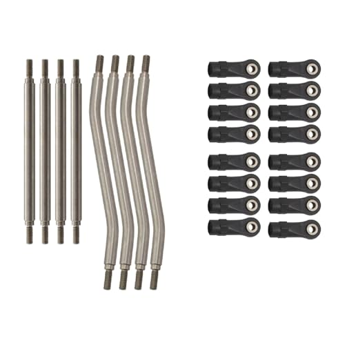 Rc Special Connecting Rod for Axial for Capra AXI03004 1/10 Metal Suspension Link Rod Linkage Steering Pull Rod RC Crawler Car Parts and Accessories Upgrade Replacement