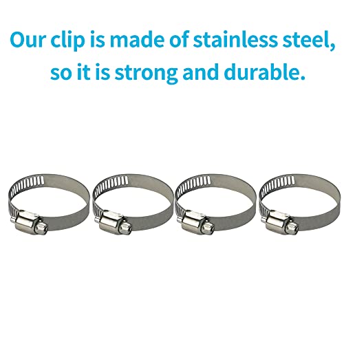 Poolschlauch 32mm Durchmesser 2 Stück für Oberirdische Pools Zubehör Poolpumpe Ersatzschlauch 150 x 3,2 cm, Filter Ersatzschlauch Blau