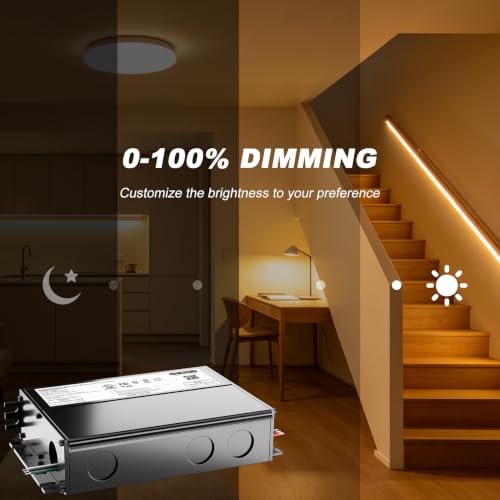 Image of 24V 192W Dimmable LED Driver, Triac ELV /MLV LED Transformer